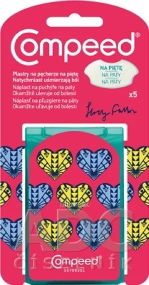 Compeed NÁPLASŤ na pľuzgiere na päty