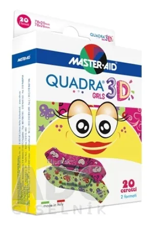 QUADRA 3D GIRLS Náplasť