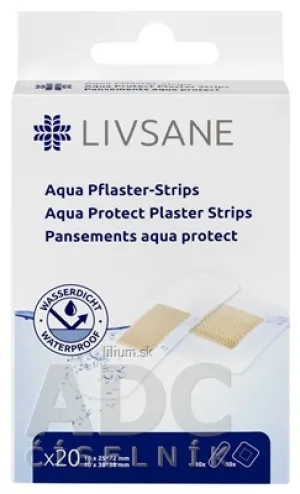 LIVSANE Náplasť Vodeodolná