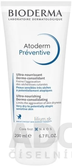 BIODERMA Atoderm Préventive
