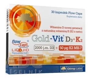 Gold-Vit D3+K2