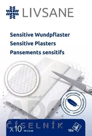 LIVSANE Náplasť na citlivú pokožku