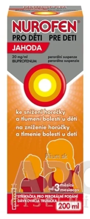 NUROFEN pre deti Jahoda