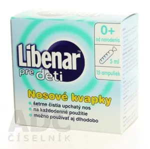 Libenar pre deti Nosové kvapky