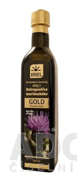 IREL Olej z pestreca mariánskeho GOLD