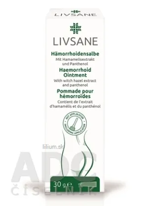 LIVSANE Masť na hemoroidy