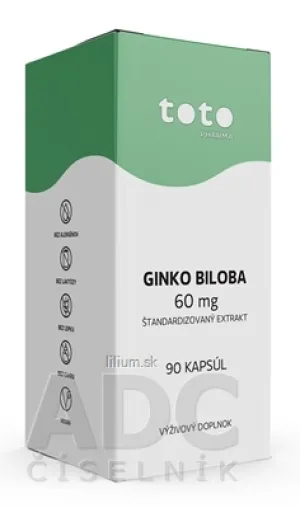 TOTO GINKO BILOBA 60 mg