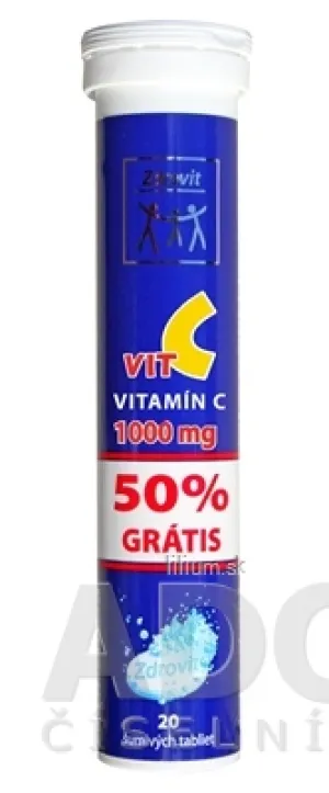 Zdrovit Vitamín C 1000 mg 50% grátis