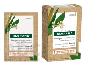 KLORANE Ošetrujúca MASKA v prášku s galangalom