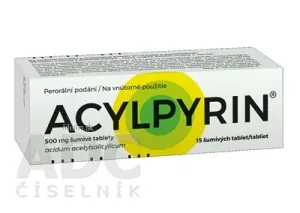 ACYLPYRIN 500 mg šumivé tablety