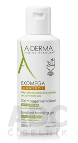 A-DERMA EXOMEGA CONTROL GEL MOUSSANT ÉMOLLIENT