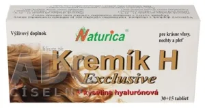 Naturica KREMÍK H Exclusive + Kyselina hyalurónová