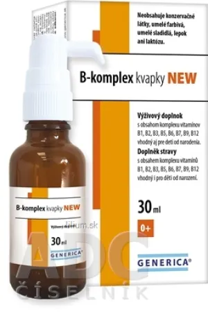 GENERICA B-komplex kvapky NEW