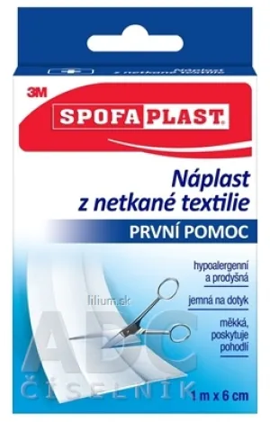 3M SPOFAPLAST č.854 Náplasť z netkanej textílie