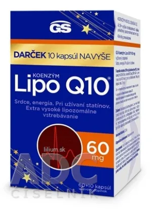 GS Koenzým Lipo Q10 60 mg