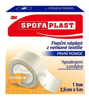 3M SPOFAPLAST č.732 Fixačná náplasť