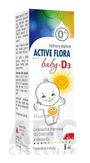 ACTIVE FLORA baby + D3