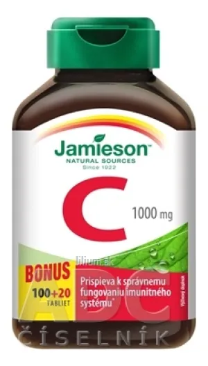 JAMIESON VITAMÍN C 1000 mg