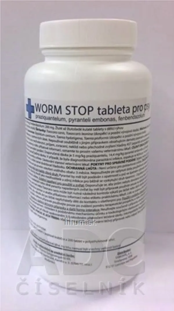 Worm Stop tablety pre psy a.u.v. | Lekáreň Lilium