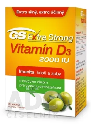GS Extra Strong Vitamin D3 2000 IU