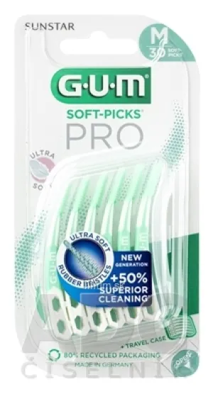 GUM Soft-Picks PRO Medzizubná kefka Medium