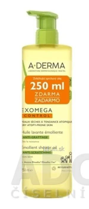 A-DERMA EXOMEGA CONTROL Sprchový olej (Akcia)