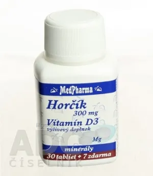 MedPharma HORČÍK 300MG+VIT. D