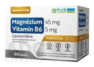 PLUS LEKÁREŇ Lipozomálne magnézium + vitamín B6