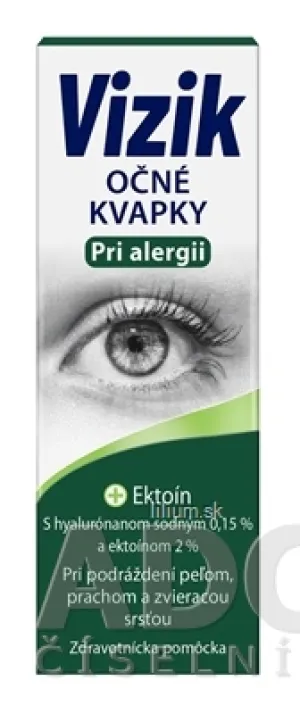 VIZIK Očné kvapky Pri alergii