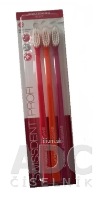 SWISSDENT PROFI Whitening Soft zubná kefka