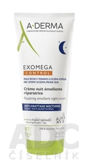 A-DERMA EXOMEGA CONTROL Nočný krém