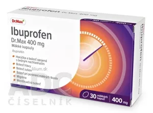 Ibuprofen Dr.Max 400 mg mäkké kapsuly