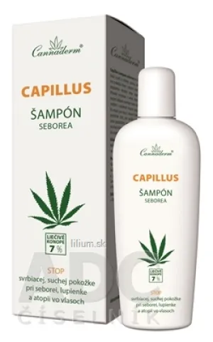 Cannaderm CAPILLUS šampón Seborea