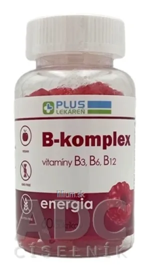 PLUS LEKÁREŇ B-komplex - vitamíny B3, B6, B12