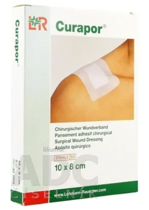 CURAPOR KRYTIE NA RANY TRANSPARENT 10x8 cm