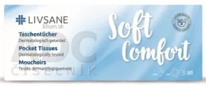 LIVSANE Soft Comfort Hygienické vreckovky