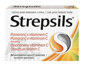 Strepsils Pomaranč s vitamínom C