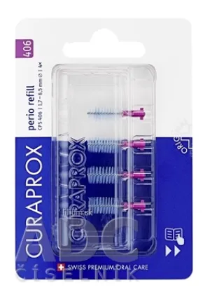 CURAPROX CPS 406 perio refill fialová