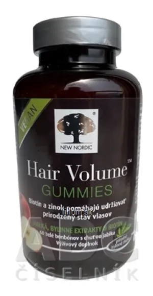 NEW NORDIC Hair Volume GUMMIES VEGAN