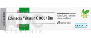 GENERICA Echinacea/Vitamin C 1000/Zinc