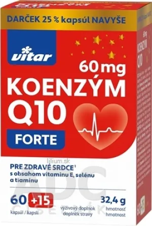 VITAR KOENZYM Q10 FORTE 60 mg