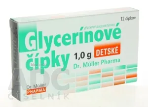 Dr. Müller Glycerínové čípky 1,0 g