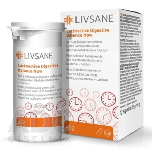 LIVSANE Laktoaktívne kapsuly s vápnikom