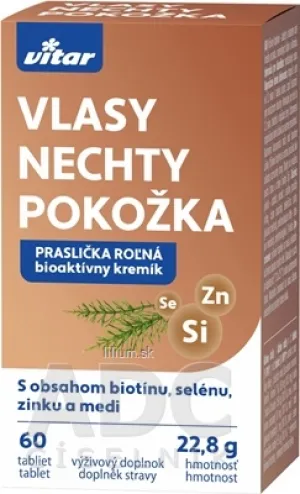 VITAR VLASY, NECHTY, POKOŽKA