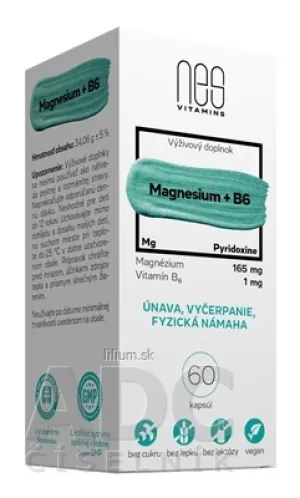 nesVITAMINS Magnesium 165 mg + B6 1 mg