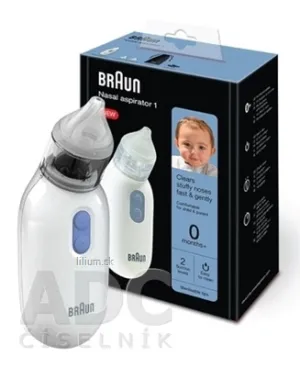 BRAUN BNA 100 Elektrická odsávačka hlienov