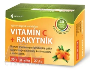 Noventis Vitamín C + Rakytník