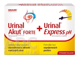 Urinal Akut FORTE + Urinal Express pH PROMO 2022