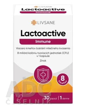 LIVSANE Laktoaktívne kapsuly Immune Zinok