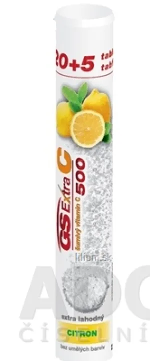GS Extra C 500 šumivý citrón